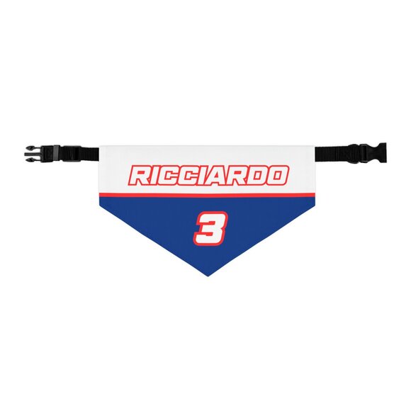 Formula 1 Daniel Ricciardo F1 Dog Bandana Small - Picture 9 of 10